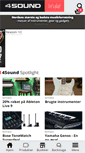 Mobile Screenshot of 4sound.dk
